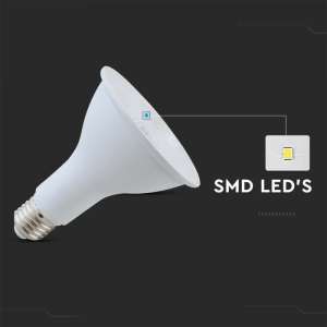 LED крушка 11W PAR30 3000K Samsung чип VT-230 V-TAC E27 | AVStore