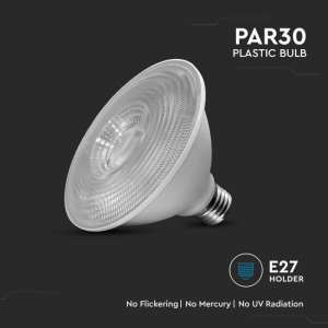 LED крушка 11W PAR30 4000K Samsung чип VT-230 V-TAC E27 | AVStore