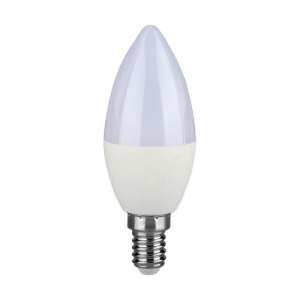 LED крушка 4.5W C37 3000K Samsung чип VT-226 V-TAC E14 | AVStore
