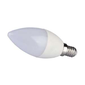 LED крушка 4.5W C37 3000K Samsung чип VT-226 V-TAC E14 | AVStore