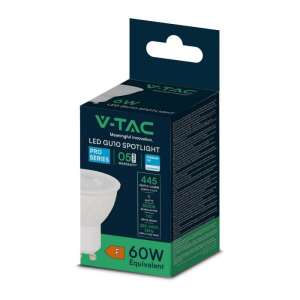 LED луничка 6W GU10 3000K Samsung чип VT-247 V-TAC | AVStore