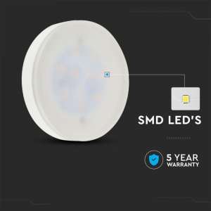 LED крушка 6.4W GX53 6500K Samsung чип VT-207 V-TAC | AVStore