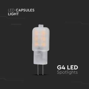LED крушка 1.1W G4 6500K Samsung чип VT-201 V-TAC | AVStore