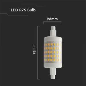LED крушка 7W R7S 3000K VT-2237 V-TAC | AVStore