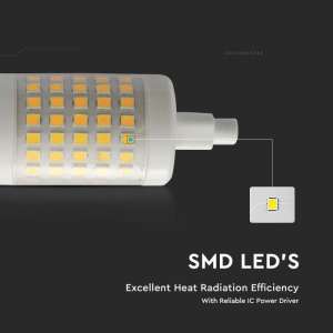 LED крушка 7W R7S 3000K VT-2237 V-TAC | AVStore
