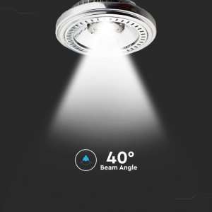 LED крушка 12W AR111 6400K VT-1110 V-TAC G53 | Rotozoom