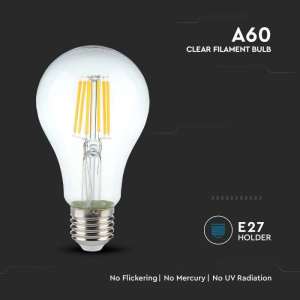 LED крушка 10W A67 4000K филамент VT-1981 V-TAC E27 | AVStore