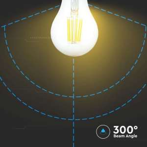 LED крушка 10W A67 4000K филамент VT-1981 V-TAC E27 | AVStore