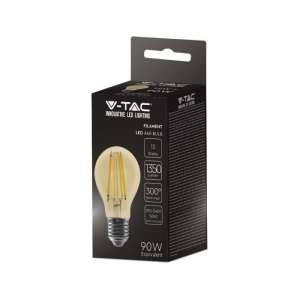 LED крушка 12W A60 2200K Амбър филамент VT-2123 V-TAC E27 | AVStore