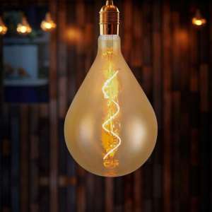 LED крушка 4W A160 2700K Амбър филамент спирала VT-2267 V-TAC E27 | Rotozoom