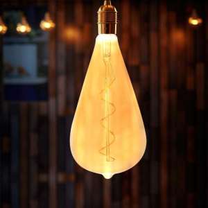 LED крушка 4W ST120 2700K Амбър филамент спирала VT-2273 V-TAC E27 | AVStore