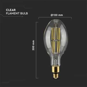 LED крушка 24W ED120 6400K филамент VT-2324 V-TAC E27 | AVStore