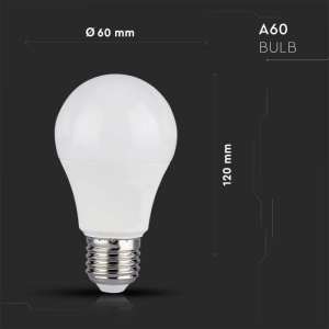 LED крушка SMART с дистанционно управление 8.5W A60 RGB+4000K VT-2229 V-TAC | AVStore