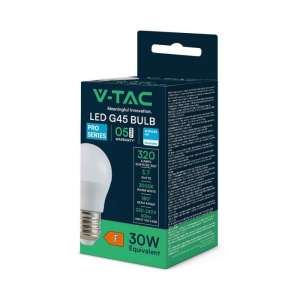 LED крушка 3.7W G45 4000K Samsung чип VT-1812 V-TAC E27 | AVStore