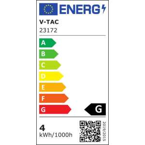 LED крушка 4W ST120 2700K Амбър филамент спирала VT-2273 V-TAC E27 | AVStore
