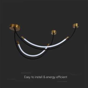 LED пендел висящ 20W 4000K V-TAC VT-7826 черен | AVStore