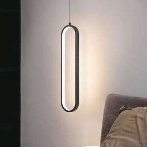 LED пендел висящ 13W 3000K V-TAC VT-7829 черен | Rotozoom