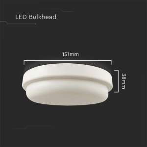 LED плафон кръгъл 12W 6500K VT-8095 V-TAC | Rotozoom