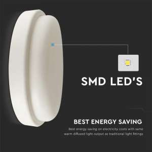 LED плафон кръгъл 12W 6500K VT-8095 V-TAC | Rotozoom