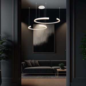 LED пендел кръгъл 48W 4000K V-TAC VT-7914 бял | Rotozoom