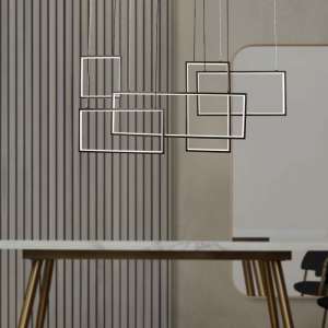 LED пендел висящ 45W 3000K V-TAC VT-7923 черен | AVStore