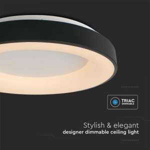 LED плафон кръгъл 49W 3000K VT-7925 V-TAC | AVStore