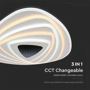 LED плафон с дистанционно управление 120W 3в1 VT-7959 V-TAC | Rotozoom
