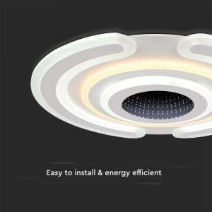 LED плафон с дистанционно управление 95W 3в1 VT-7960 V-TAC | Rotozoom