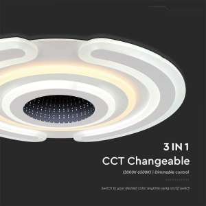 LED плафон с дистанционно управление 95W 3в1 VT-7960 V-TAC | Rotozoom