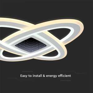 LED плафон с дистанционно управление 130W 3в1 VT-7962 V-TAC | Rotozoom
