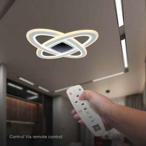 LED плафон с дистанционно управление 130W 3в1 VT-7962 V-TAC | Rotozoom