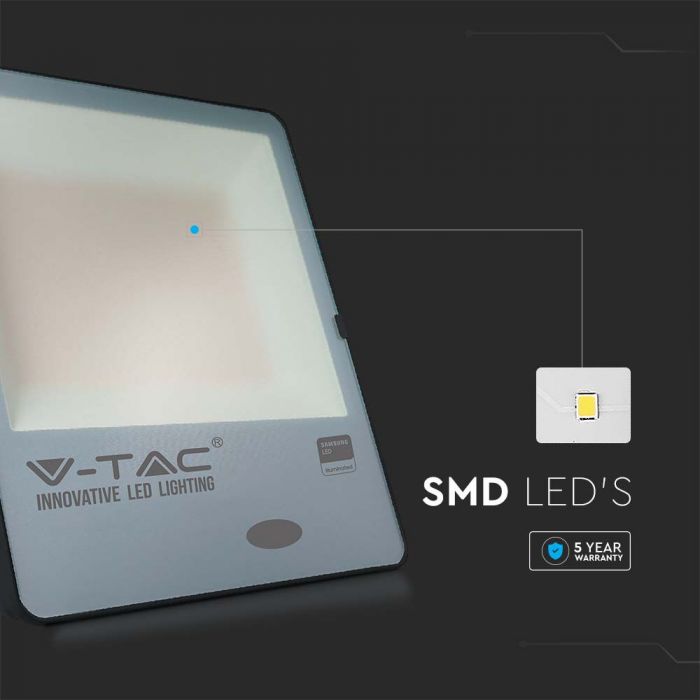 20178-i1 LED прожектор със сензор 150W 3000K VT-167 V-TAC черен | Rotozoom