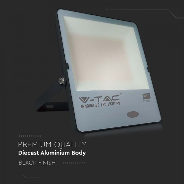 20178-i7 LED прожектор със сензор 150W 3000K VT-167 V-TAC черен | Rotozoom