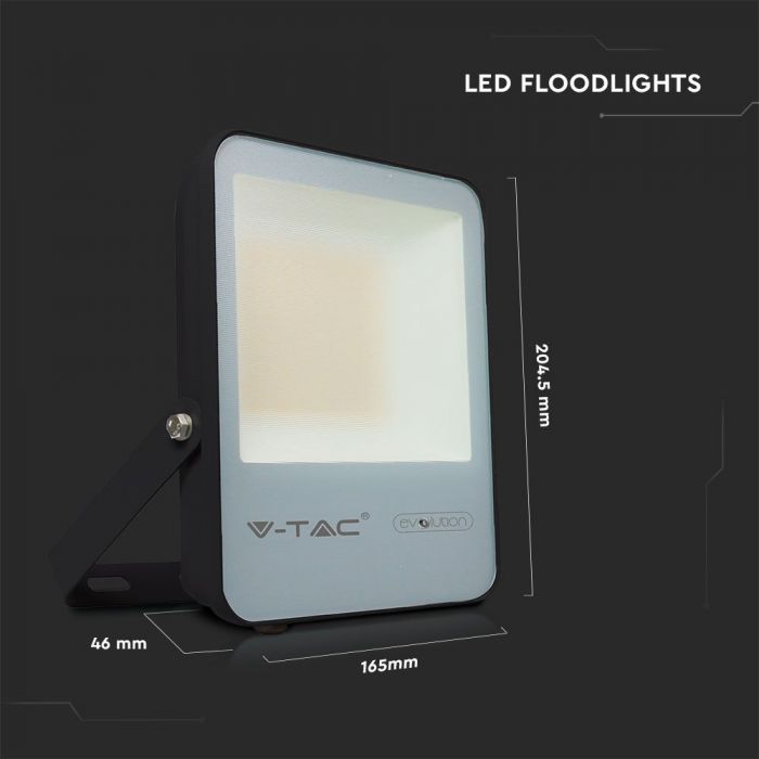 20449-d_1 LED прожектор 30W 6400K Samsung чип VT-30185 V-TAC черен | Rotozoom