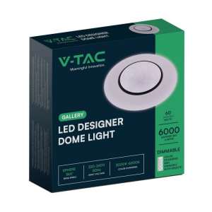 LED плафон кръгъл 60/30W 3в1 с дистанционно управление VT-8504 V-TAC | Rotozoom