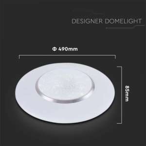 LED плафон кръгъл 60/30W 3в1 с дистанционно управление VT-8504 V-TAC | Rotozoom