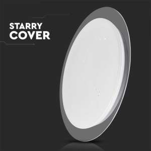 LED плафон кръгъл/блестящ  40/20W 3в1 с дистанционно управление VT-8401 V-TAC бял | Rotozoom