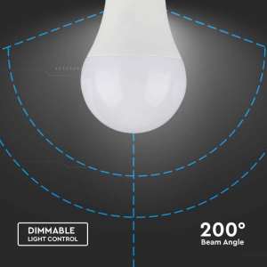 LED крушка 11W A60 4000K Samsung чип VT-262D V-TAC E27 | AVStore