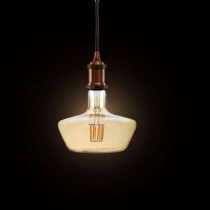 LED крушка 8W T180 1800K Амбър филамент VT-2308 V-TAC E27 | AVStore