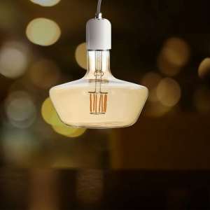 LED крушка 8W T180 1800K Амбър филамент VT-2308 V-TAC E27 | AVStore