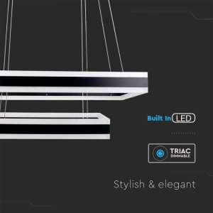 LED пендел висящ 113W 3000K V-TAC VT-101-2D черен | Rotozoom