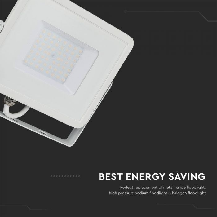 21416-i3_2 LED прожектор 100W 6500K Samsung чип VT-100 V-TAC бял | AVStore