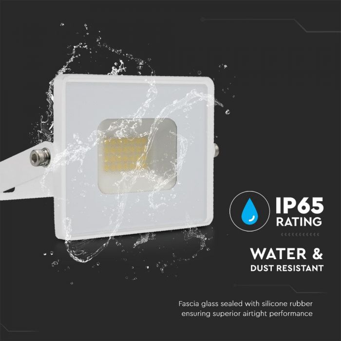 215951-i4 LED прожектор 20W 6500K SMD чип VT-4021 V-TAC бял | AVStore