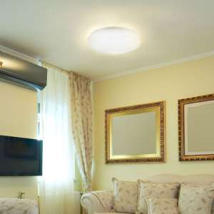 LED плафон кръгъл/матов 18W 3в1 VT-8418 V-TAC бял | Rotozoom