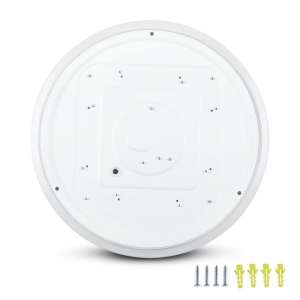 LED плафон кръгъл/матов 24W 3в1 VT-8424 V-TAC бял | Rotozoom