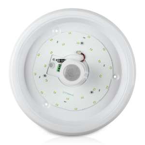 LED плафон кръгъл 12W 4000K със сензор за движение VT-13 V-TAC бял | Rotozoom