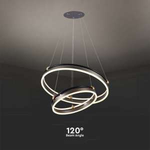 LED пендел висящ 50W 3000K V-TAC VT-7578 кафяв | Rotozoom