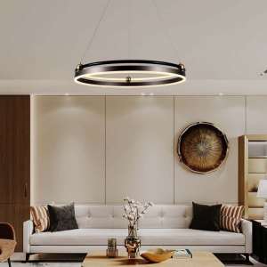 LED пендел висящ 30W 3000K V-TAC VT-7579 кафяв | Rotozoom