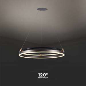 LED пендел висящ 30W 3000K V-TAC VT-7579 кафяв | Rotozoom
