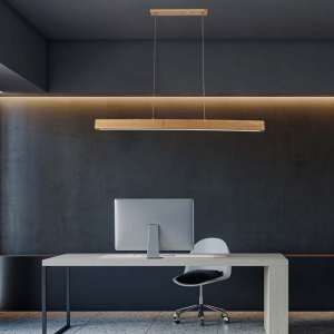 LED пендел дървен 12W 4000K V-TAC VT-7582 | AVStore